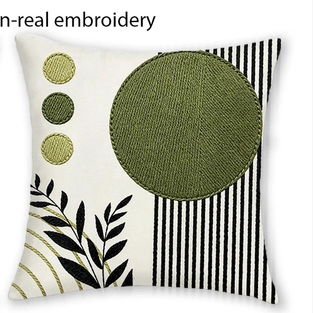 Luvia Boho - Premium Mid-Century Modern Geometric Pillow Cover