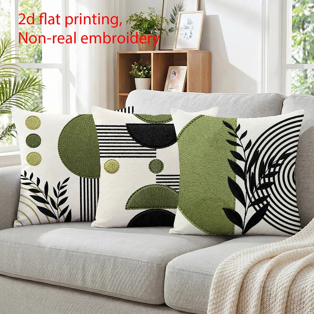 Luvia Boho - Premium Mid-Century Modern Geometric Pillow Cover